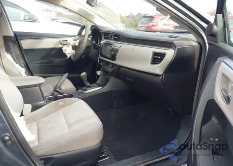 2015 Toyota Corolla Le Eco Plus из США, поврежденный, VIN 2T1BPRHEXFC290741